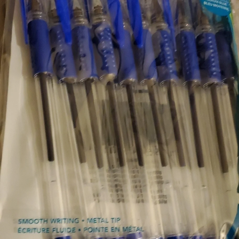 Jot Blue Gel Pens 2- 10 packs(20 Total Pens) NEW